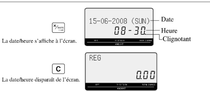 CASIO SEC2000 - OPÉRATION ÉCRAN - 1