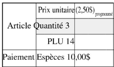 CASIO SEC2000 - Pour programme le type de taxe de chaque PLU - 6
