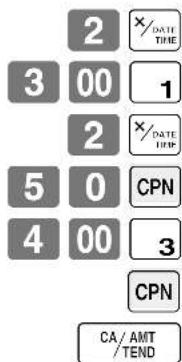 CASIO SEC2000 - OPÉRATION TICKET - 1