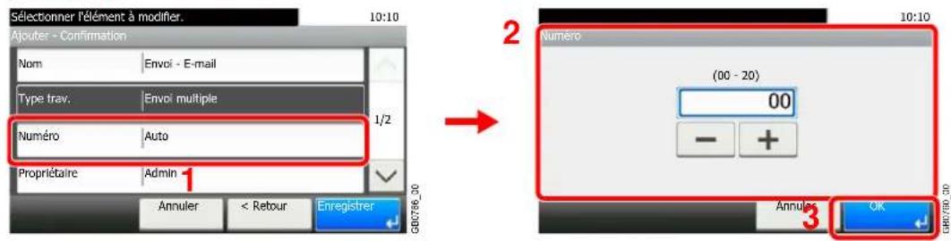 Triumph-Adler DCC 6525 - Verifier les paramètres. - 2