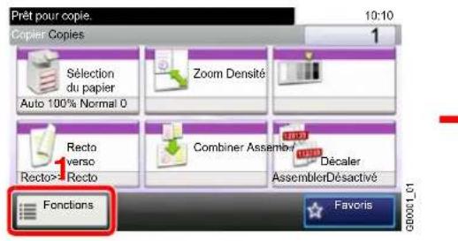 Triumph-Adler DCC 6525 - Afficher l'écran. - 1
