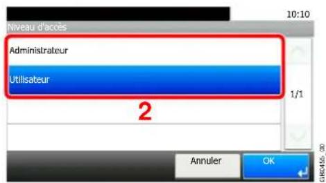Triumph-Adler DCC 6525 - Verifier les paramètres. - 7
