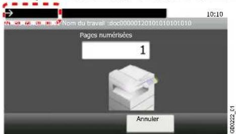 Triumph-Adler DCC 6525 - Annuler un travail. - 1