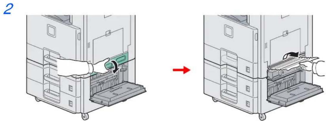 Triumph-Adler DCC 6525 - Dans le capot droit 3 - 2