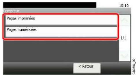 Triumph-Adler DCC 6525 - Vérifier le compteur. - 1