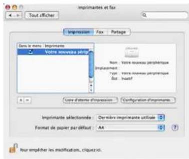 Triumph-Adler DCC 6525 - Configurer l'imprimante. - 4