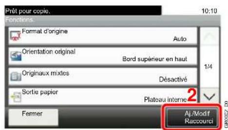 Triumph-Adler DCC 6525 - Afficher l'écran. - 2