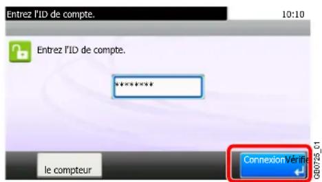 Triumph-Adler DCC 6525 - Connexion. - 1