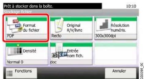 Triumph-Adler DCC 6525 - Afficher l'écran. - 3