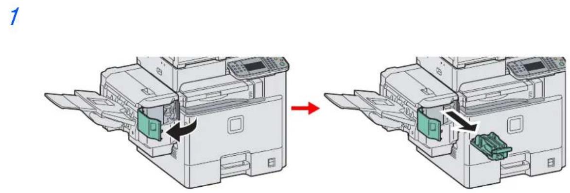 Triumph-Adler DCC 6525 - Incident d'agrafes du finisseur de documents en option - 1
