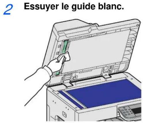 Triumph-Adler DCC 6525 - Essuyer le verre fendu. - 3