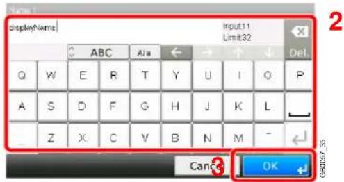 Triumph-Adler DCC 6525 - Configurer la fonction. - 6