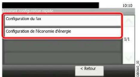 Triumph-Adler DCC 6525 - Sélectionner une fonction. - 1