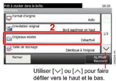 Triumph-Adler DCC 6525 - Afficher l'écran. - 2