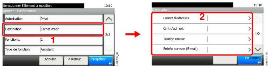 Triumph-Adler DCC 6525 - Verifier les paramètres. - 4