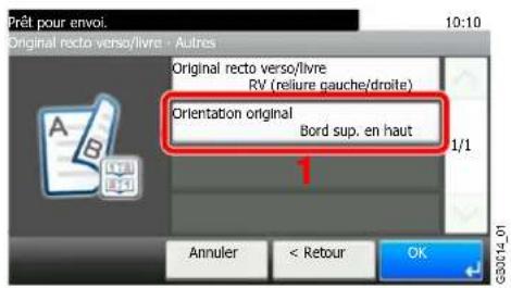 Triumph-Adler DCC 6525 - Afficher l'écran. - 6