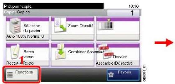 Triumph-Adler DCC 6525 - Afficher l'écran. - 1