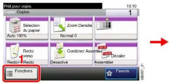 Triumph-Adler DCC 6525 - Afficher l'écran. - 1