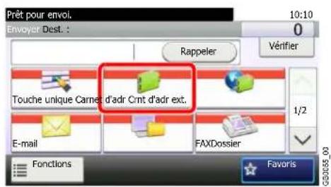 Triumph-Adler DCC 6525 - Afficher l'écran. - 1