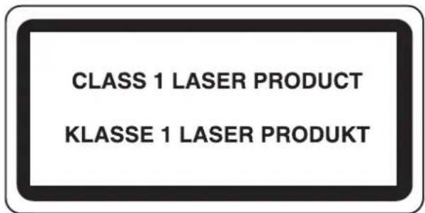 Triumph-Adler DCC 6525 - Sécurité laser (Europe) - 2