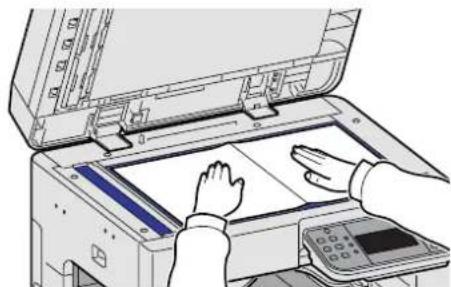 Triumph-Adler DCC 6525 - Mettre en place les originaux. - 1