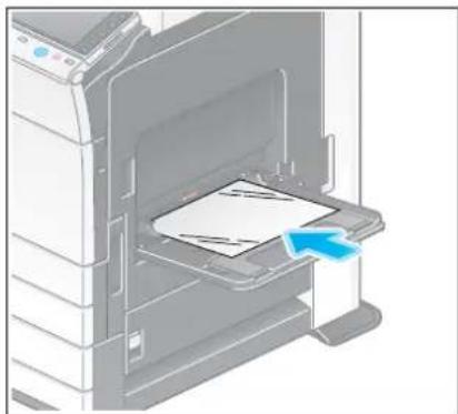 KONICA MINOLTA Bizhub C284 - Charger les transparents - 1