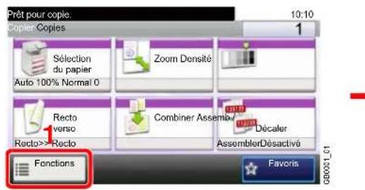 Triumph-Adler DCC 6520 - Afficher l'écran. - 1
