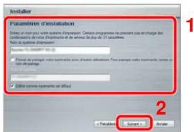 Triumph-Adler DCC 6520 - Installation en utilisant le mode express. - 2