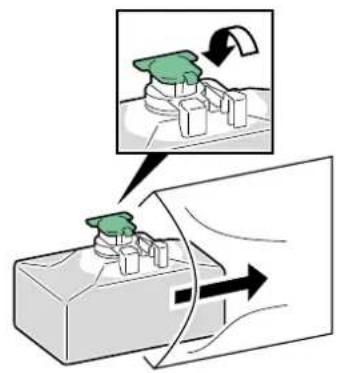 Triumph-Adler DCC 6520 - Remplacement du bac de réception de toner - 4