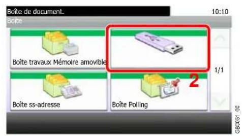 Triumph-Adler DCC 6520 - Afficher l'écran. - 2