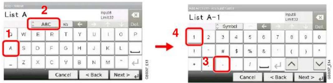 Triumph-Adler DCC 6520 - Entrer "A-1". - 1