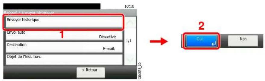 Triumph-Adler DCC 6520 - Afficher l'écran. - 1