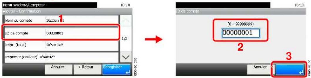 Triumph-Adler DCC 6520 - Vérifier les paramètres. - 3