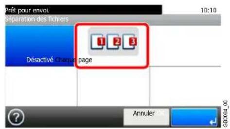 Triumph-Adler DCC 6520 - Afficher l'écran. - 3