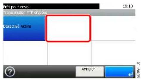 Triumph-Adler DCC 6520 - Afficher l'écran. - 2