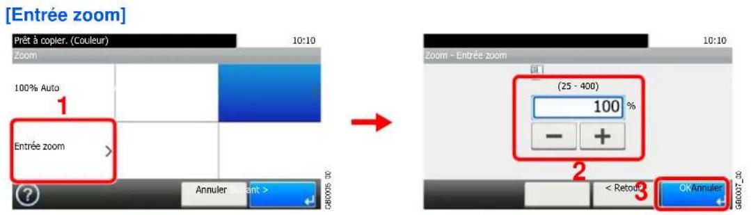 Triumph-Adler DCC 6520 - Sélectionner la fonction. - 2