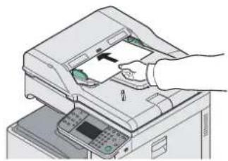 Triumph-Adler DCC 6520 - Mettre en place les originaux - 3