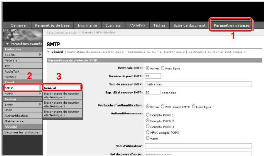 Triumph-Adler DCC 6520 - Envoi de courrier électronique - 1