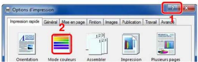 Triumph-Adler DCC 6520 - Aide du pilote d'imprimante - 1