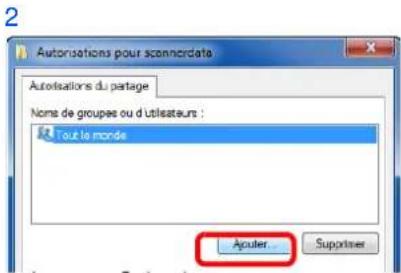 Triumph-Adler DCC 6520 - Configure les paramètres d'autorisation. - 2