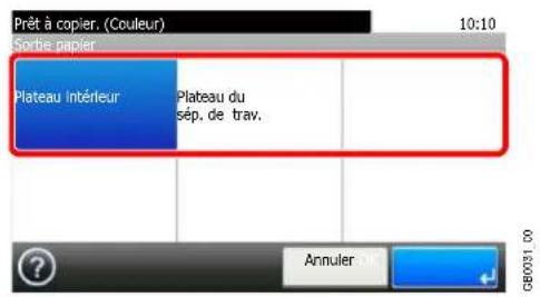 Triumph-Adler DCC 6520 - Afficher l'écran. - 3