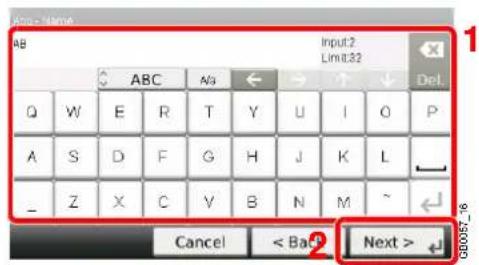 Triumph-Adler DCC 6520 - Saisir le nom du groupe. - 1