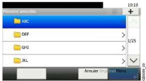 Triumph-Adler DCC 6520 - Afficher l'écran. - 1