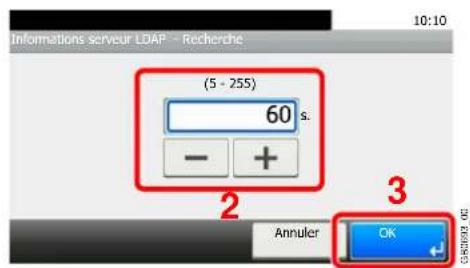 Triumph-Adler DCC 6520 - Configurer la fonction - 5