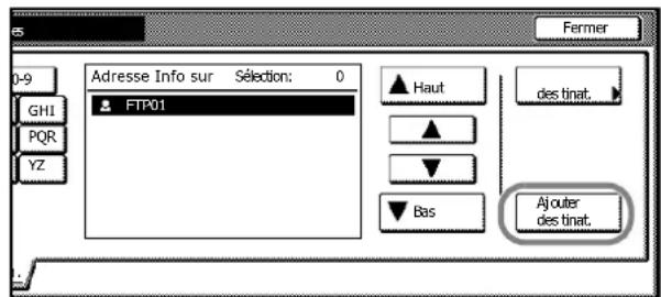 Triumph-Adler DCC 2635 - Numériser une image pour la fonction Envoyer vers FTP - 5