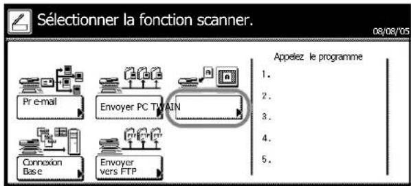 Triumph-Adler DCC 2635 - Initialisation de la connexion à partir de la machine - 2