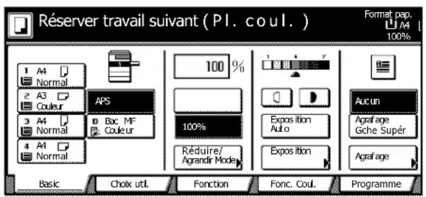 Triumph-Adler DCC 2635 - Réservation de travail - 2