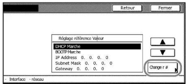 Triumph-Adler DCC 2635 - Paramètres réseau (TCP/IP) - 7