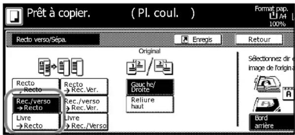 Triumph-Adler DCC 2635 - Livre sur recto - 4