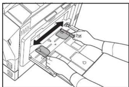Triumph-Adler DCC 2635 - Chargement de papier dans le bac MF - 3